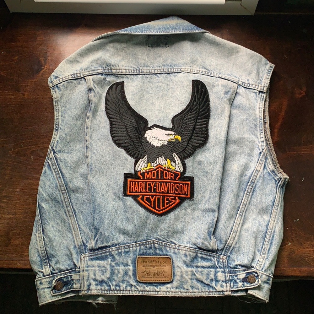Levi’s Harley Davidson Denim Vest